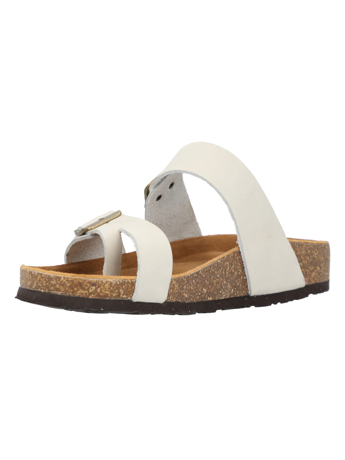 Sandalia Cuero Mujer Surrey Beige Rockford