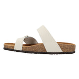 Sandalia Cuero Mujer Surrey Beige Rockford