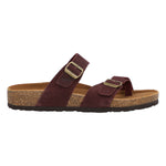 Sandalia Cuero Mujer Surrey Oliva Rockford