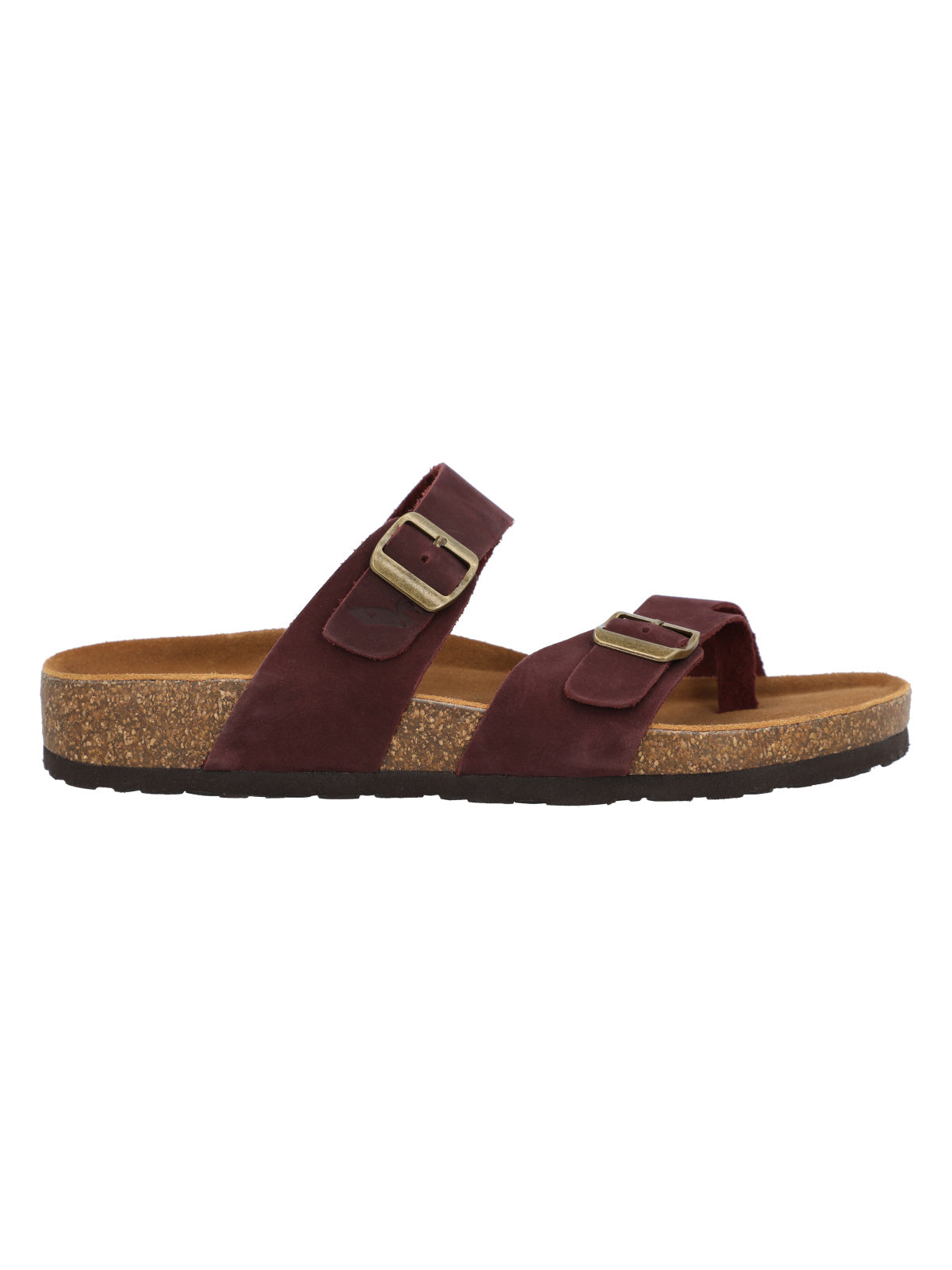 Sandalia Cuero Mujer Surrey Oliva Rockford