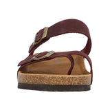 Sandalia Cuero Mujer Surrey Oliva Rockford