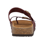 Sandalia Cuero Mujer Surrey Oliva Rockford