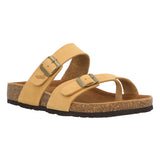 Sandalia Cuero Mujer Surrey Camel Rockford