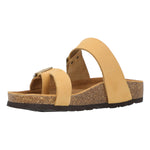 Sandalia Cuero Mujer Surrey Camel Rockford