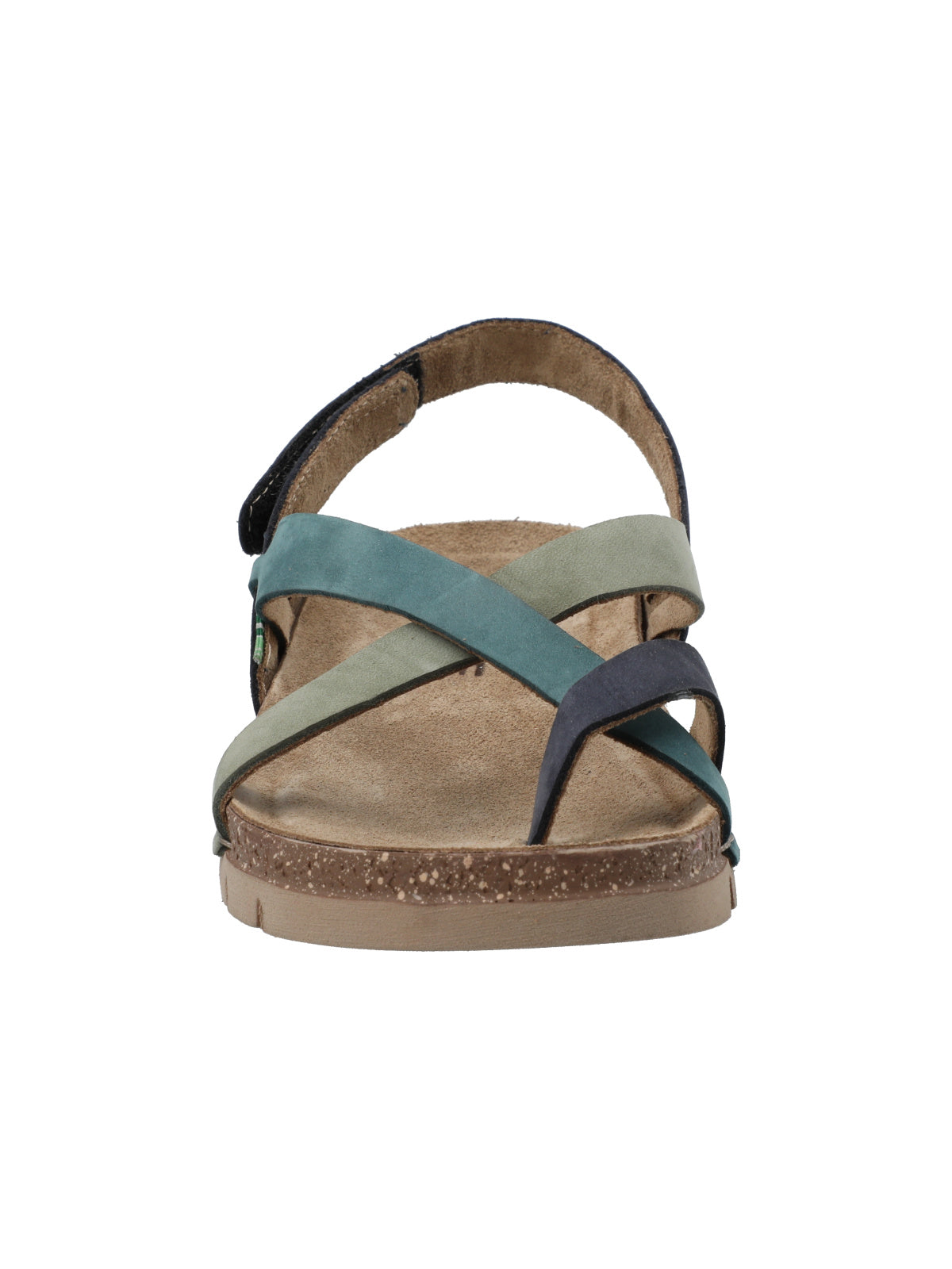 Sandalia Cuero Mujer Lungomare Azul Rockford