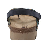 Sandalia Cuero Mujer Lungomare Azul Rockford