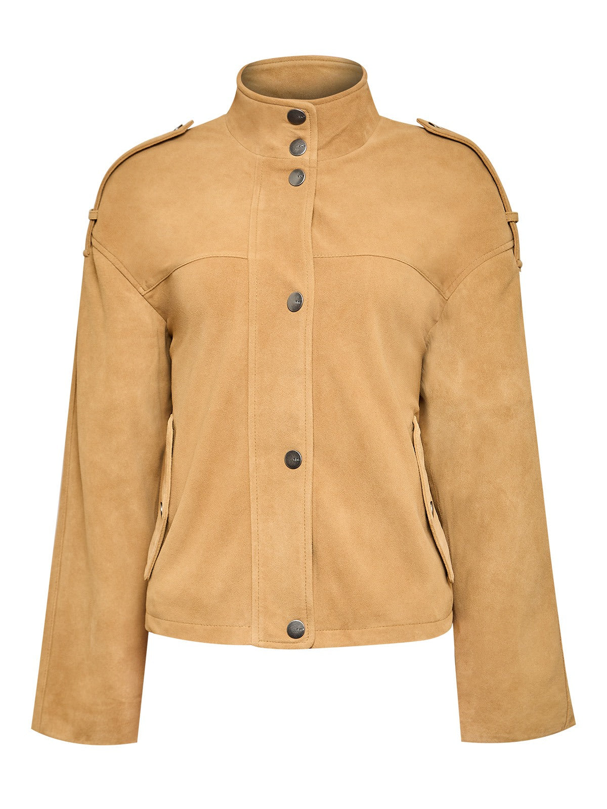 Chaqueta Cuero Mujer Rawina Café Rockford