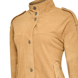 Chaqueta Cuero Mujer Rawina Café Rockford