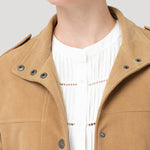 Chaqueta Cuero Mujer Rawina Café Rockford