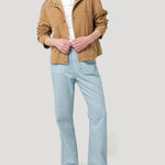 Chaqueta Cuero Mujer Rawina Café Rockford