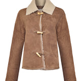 Chaqueta Cuero Mujer Berian Café Rockford