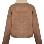 Chaqueta Cuero Mujer Berian Café Rockford