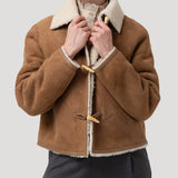 Chaqueta Cuero Mujer Berian Café Rockford