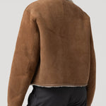 Chaqueta Cuero Mujer Berian Café Rockford