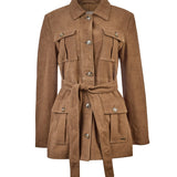Chaqueta Gamuza Mujer Timber Café Rockford