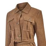 Chaqueta Gamuza Mujer Timber Café Rockford