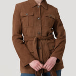 Chaqueta Gamuza Mujer Timber Café Rockford