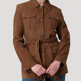 Chaqueta Gamuza Mujer Timber Café Rockford