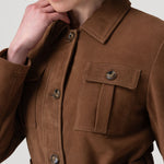 Chaqueta Gamuza Mujer Timber Café Rockford