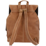 Mochila Cuero Mujer Rfcd Rkf Backpack Café Claro Rockford