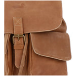 Mochila Cuero Mujer Rfcd Rkf Backpack Café Claro Rockford