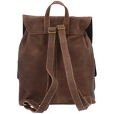 Mochila Cuero Mujer Rfcd Rkf Backpack Café Rockford