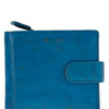 Billetera Cuero Mujer Wsrace Wallet Azul Rockford