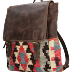 Mochila Textil Cuero Mujer Kl Priya Back Multicolor Rockford