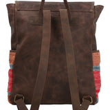 Mochila Textil Cuero Mujer Kl Priya Back Multicolor Rockford