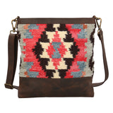 Cartera Textil Cuero Mujer Kl Daya Cross Multicolor Rockford