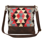 Cartera Textil Cuero Mujer Kl Daya Cross Multicolor Rockford