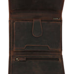 Billetera Cuero Mujer Hu Tivoli Big Café Rockford