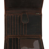 Billetera Cuero Mujer Hu Tivoli Big Café Rockford