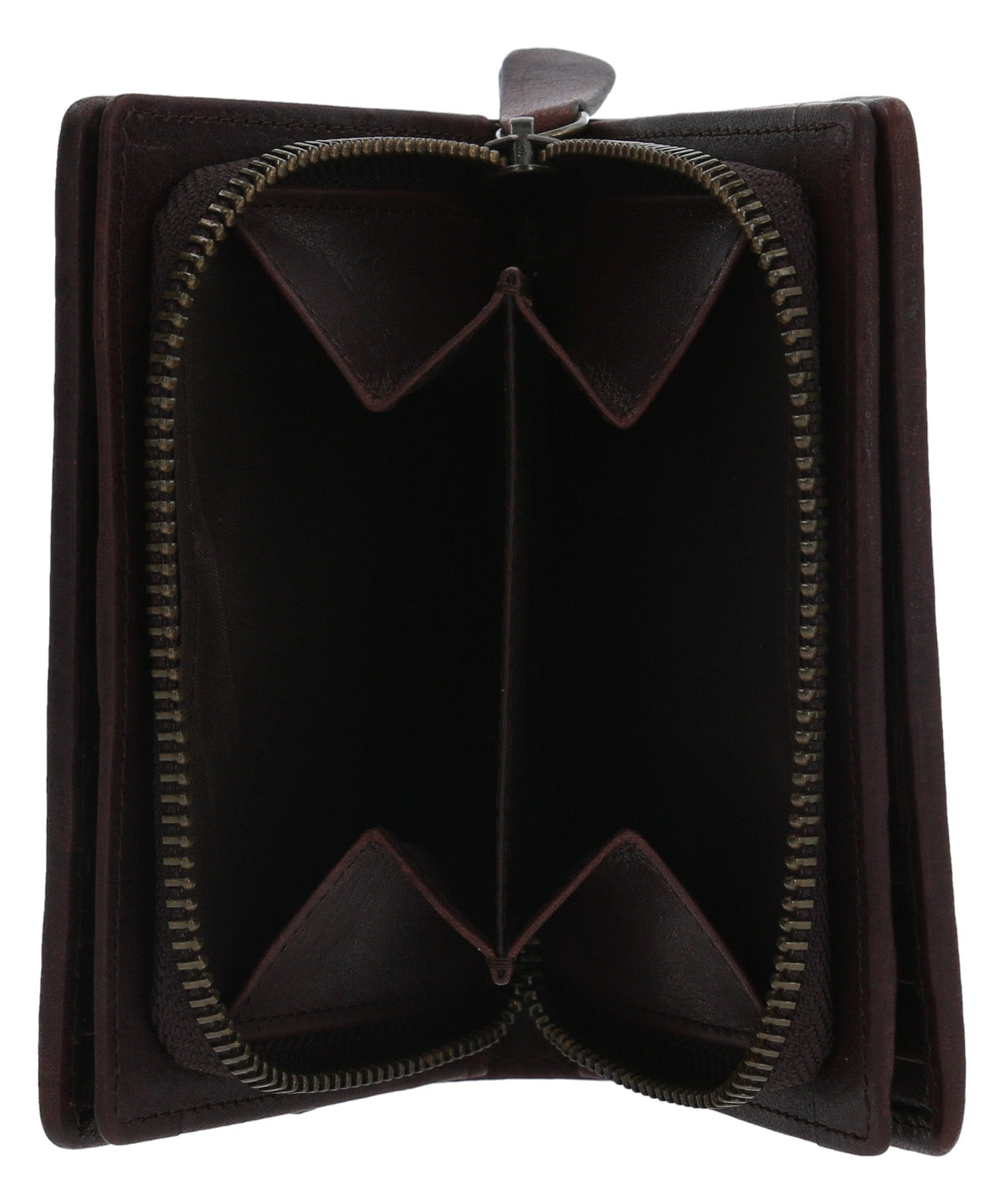 Billetera Cuero Mujer Sz Bamoa Multicolor Rockford
