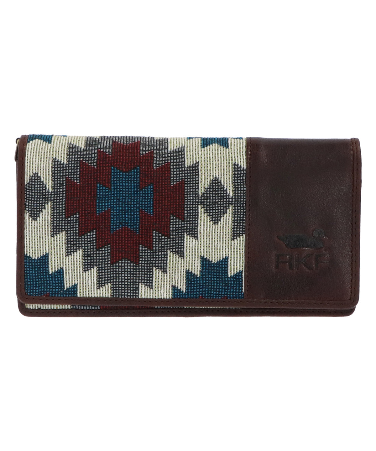 Billetera Cuero Mujer Sz Ketzal Multicolor Rockford