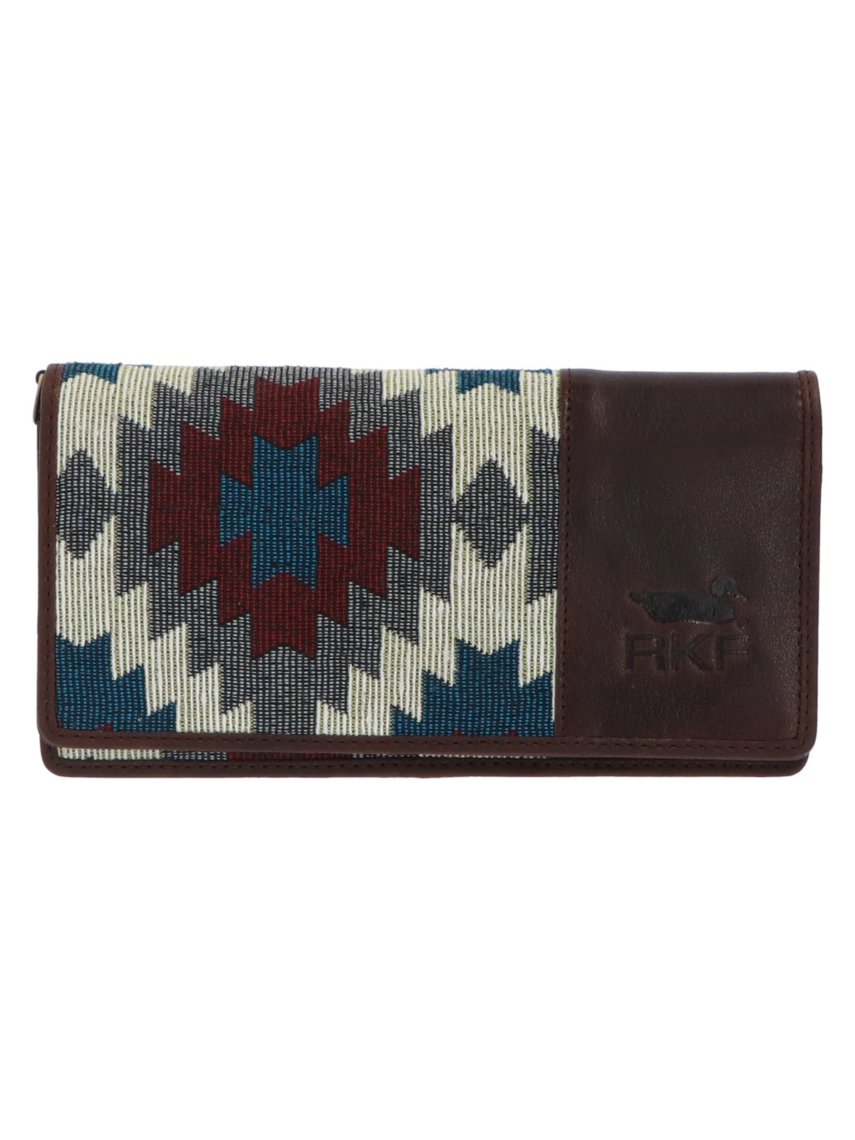 Billetera Cuero Mujer Sz Ketzal Multicolor Rockford