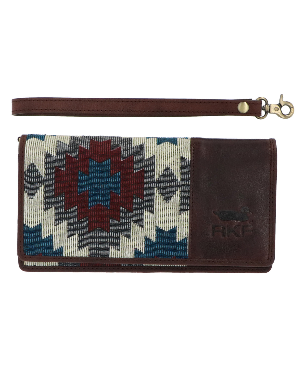 Billetera Cuero Mujer Sz Ketzal Multicolor Rockford