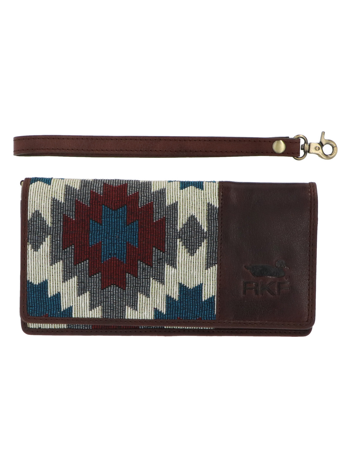 Billetera Cuero Mujer Sz Ketzal Multicolor Rockford