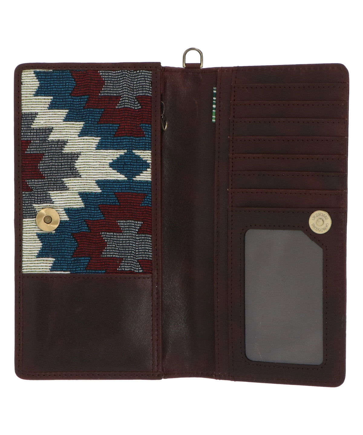 Billetera Cuero Mujer Sz Ketzal Multicolor Rockford