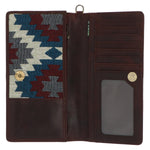 Billetera Cuero Mujer Sz Ketzal Multicolor Rockford