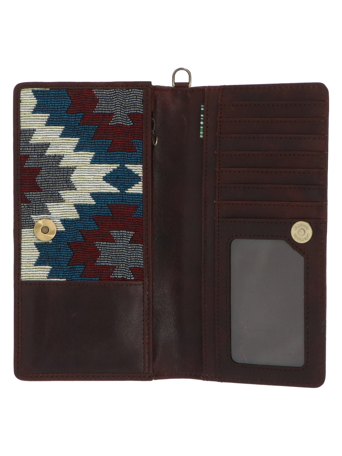 Billetera Cuero Mujer Sz Ketzal Multicolor Rockford