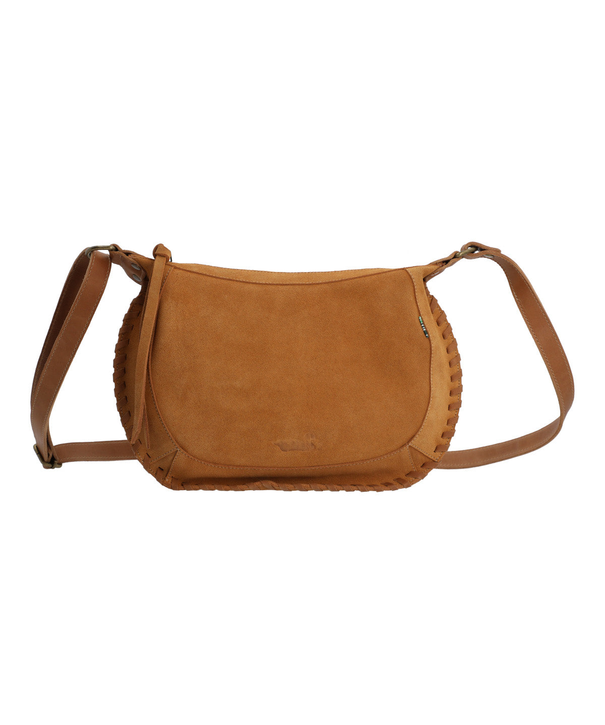 Cartera Cuero Mujer Garret Cross Café Rockford