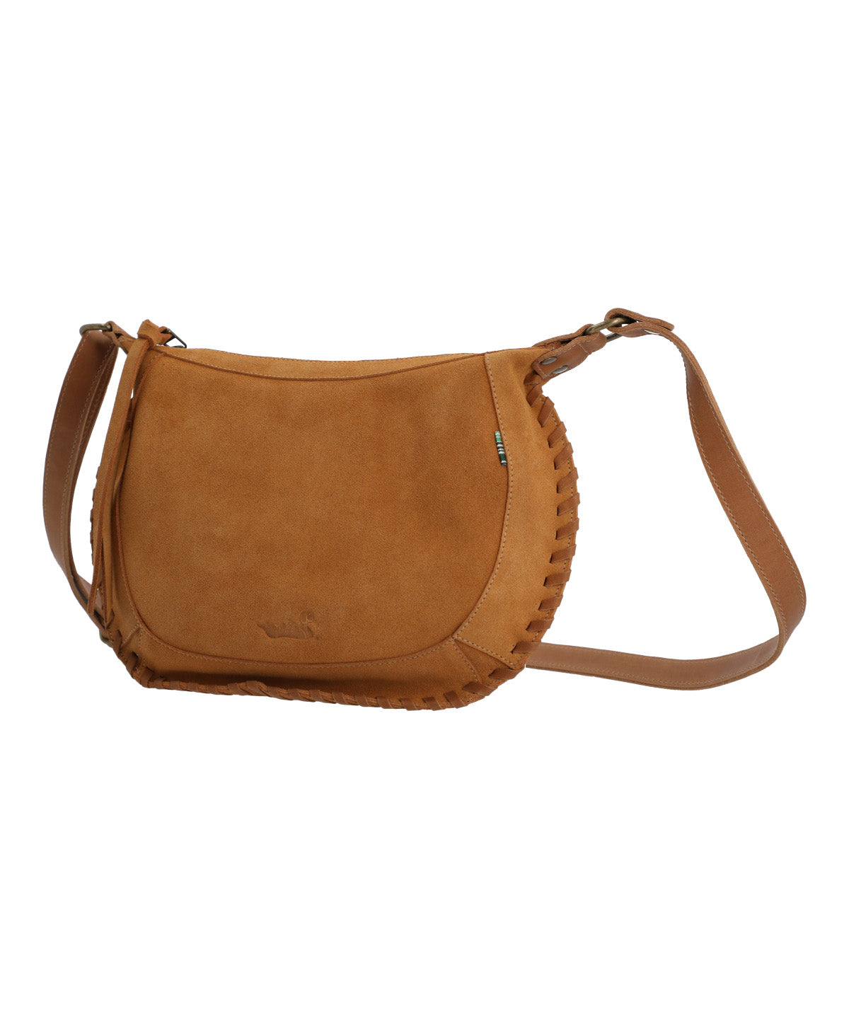 Cartera Cuero Mujer Garret Cross Café Rockford