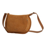 Cartera Cuero Mujer Garret Cross Café Rockford