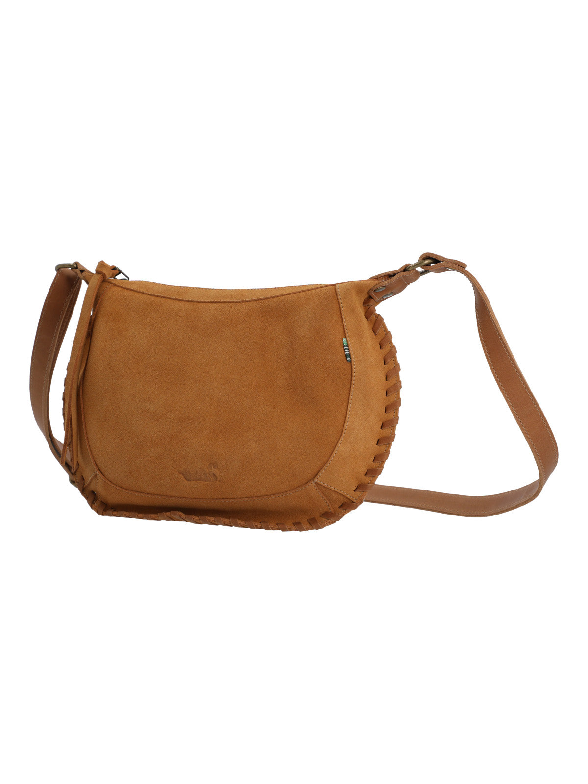 Cartera Cuero Mujer Garret Cross Café Rockford