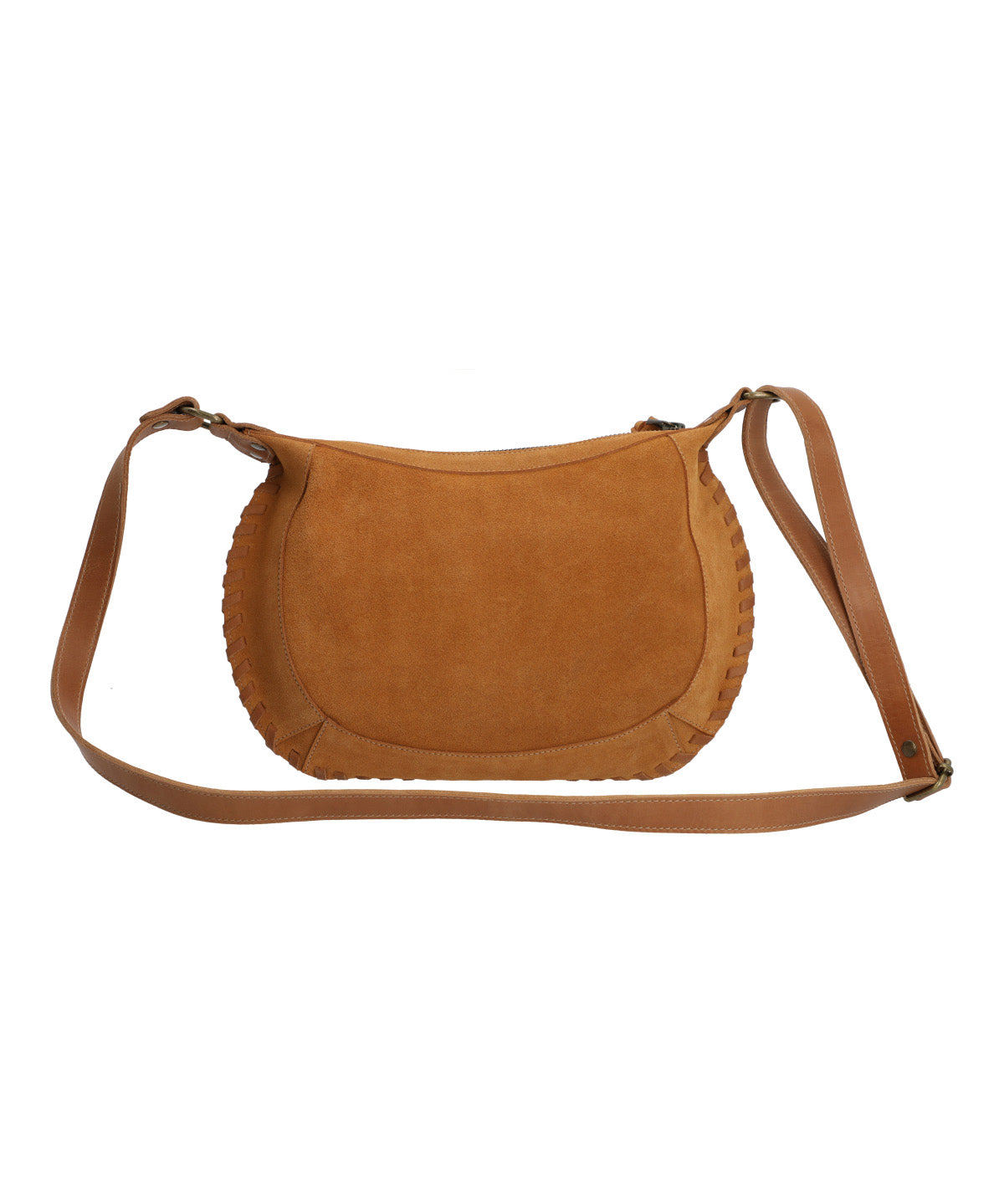 Cartera Cuero Mujer Garret Cross Café Rockford