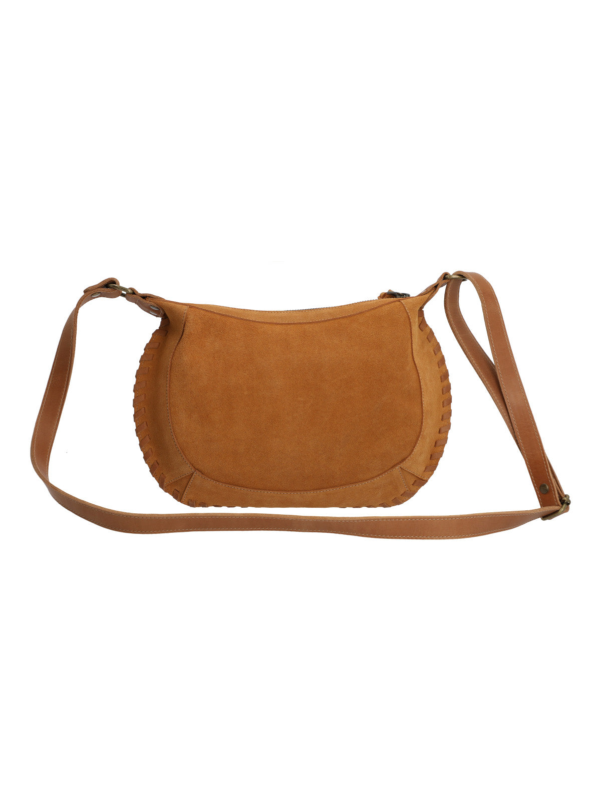 Cartera Cuero Mujer Garret Cross Café Rockford