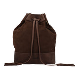 Mochila Cuero Mujer Gene Back Café Rockford