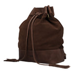 Mochila Cuero Mujer Gene Back Café Rockford