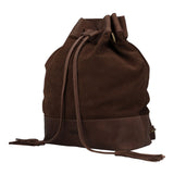 Mochila Cuero Mujer Gene Back Café Rockford